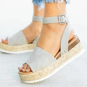 Soda Summer Platform Sandals